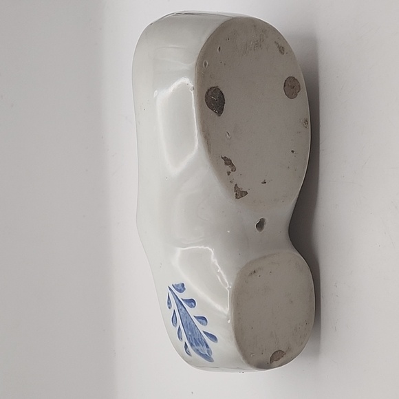 Vintage Delft Blue & White Hand Painted Dutch Shoe - Picture 6 of 7